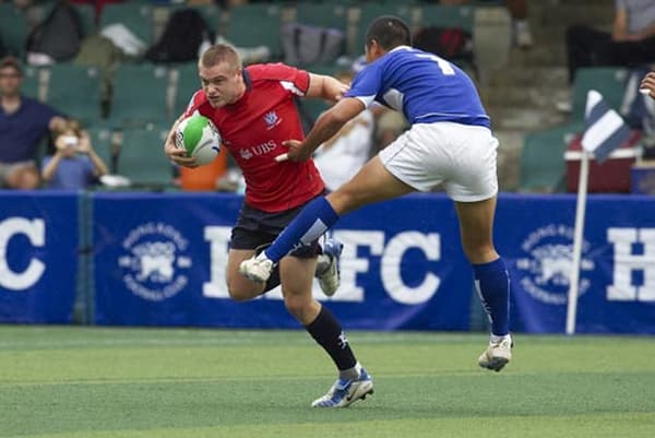 Andrew Chambers in his Hong Kong playing days