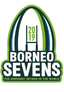 Borneo Sevens International Rugby 2019 logo