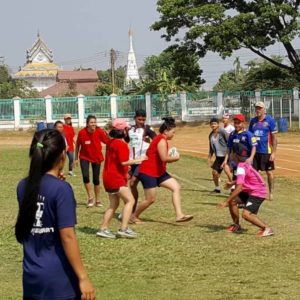 Global Arms Touch Football camp Thailand