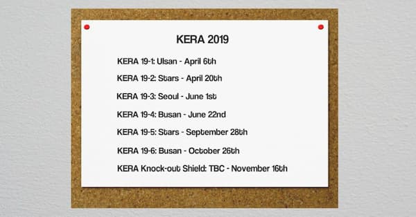 KERA League 2019 rugby Korea