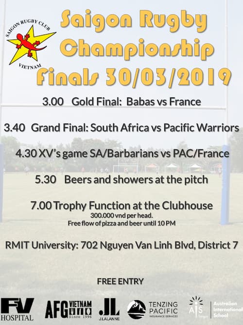 Saigon Rugby Championship final 2019
