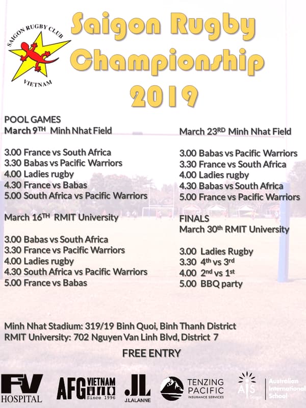 Saigon Rugby Championship 2019