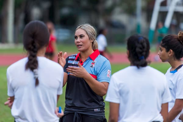 Huriana Manuel HSBC Singapore Rugby Sevens ambassador 2019