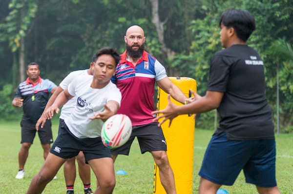 DJ Forbes HSBC Singapore Rugby Sevens ambassador 2019