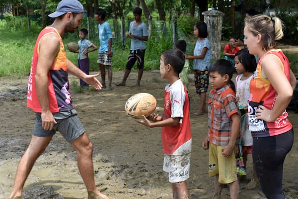 Little Dragon grassroots rugby Yangon