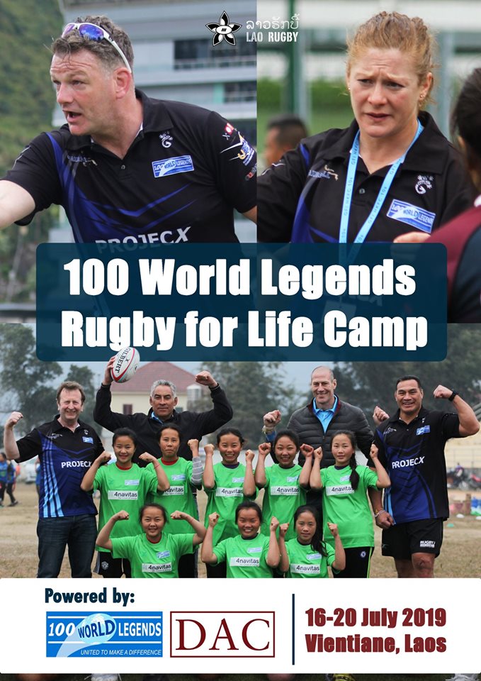 100 World Legends Laos 2019 Rugby For Life