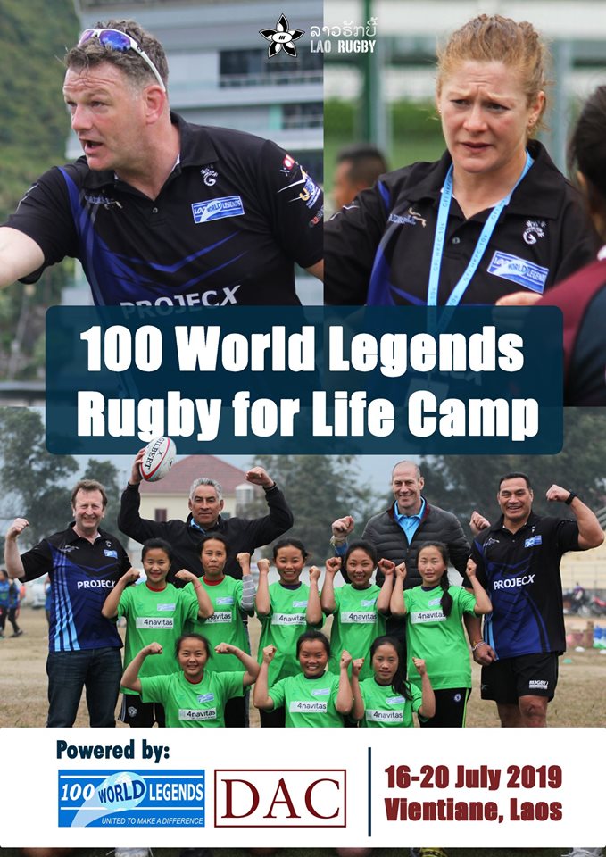 100 World Legends Laos 2019 Rugby For Life