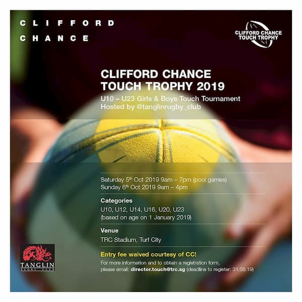 Clifford Chance 2019 touch rugby tournament