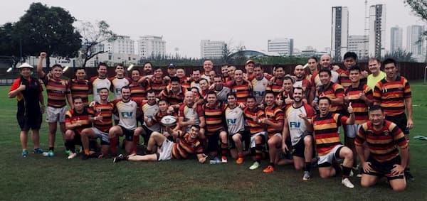 Saigon Geckos vs HK Police rugby 2019