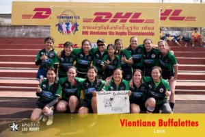 Vientiane Buffalettes ladies Rugby