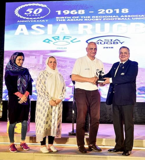 Iran 2018 Asia Rugby - Women's Rugby Development Award