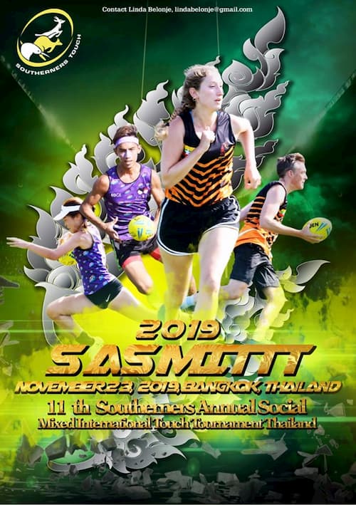 SASMITTT 2019 Thailand Touch Rugby