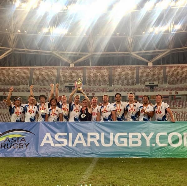 HK men win the Asia Rugby 7s in China