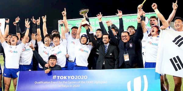 Korea 7s rugby men qualify for Tokyo 2020 Olympics