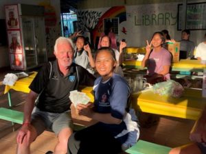 SEARR.Net donating in Cambodia