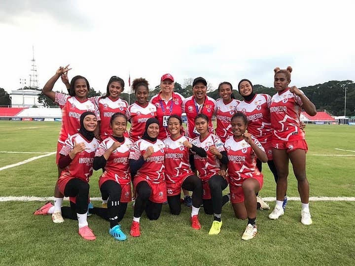 Indonesia Women;s 7s Rugby SEA Games 2019