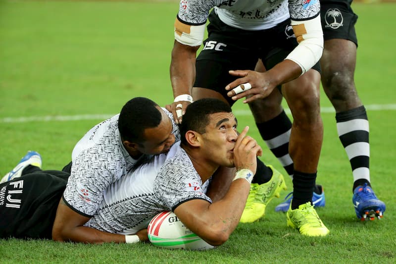 Ratu Meli Derenalagi at the Singapore Sevens 2019