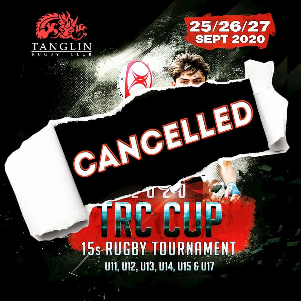TRC 2020 Tournament cancelled