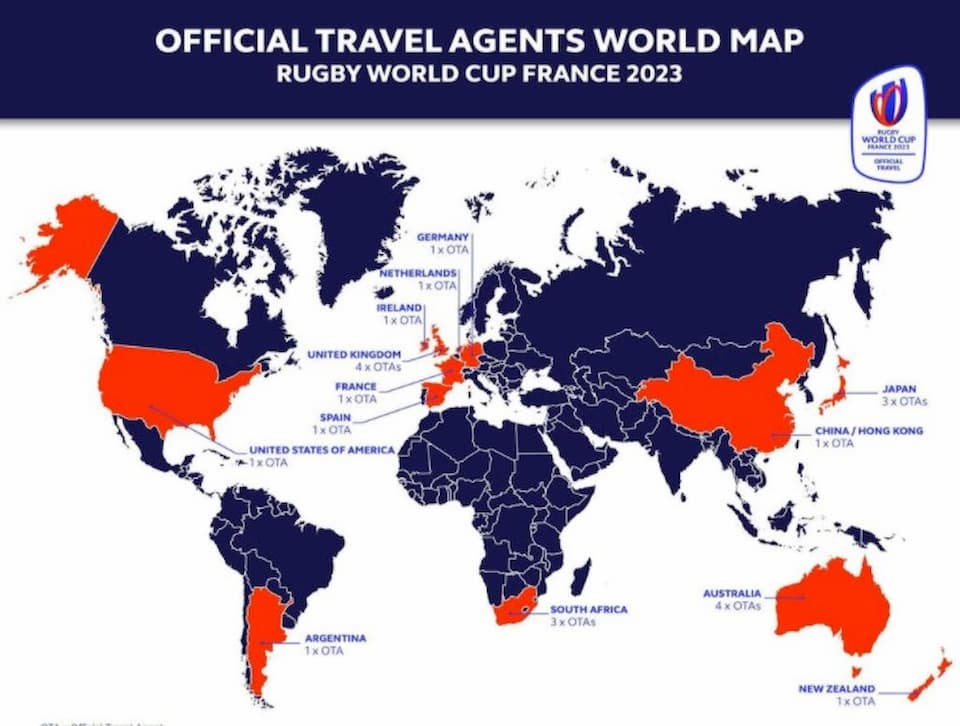 Official RWC 2023 Travel Agents Asia
