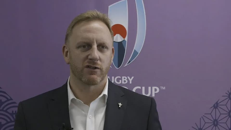Alan Gilpin is the new World Rugby Chief Executive Officer