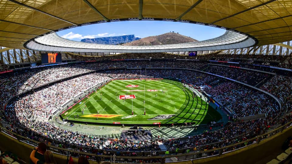 Cape Town’s 57,400-seater Green Point Stadium