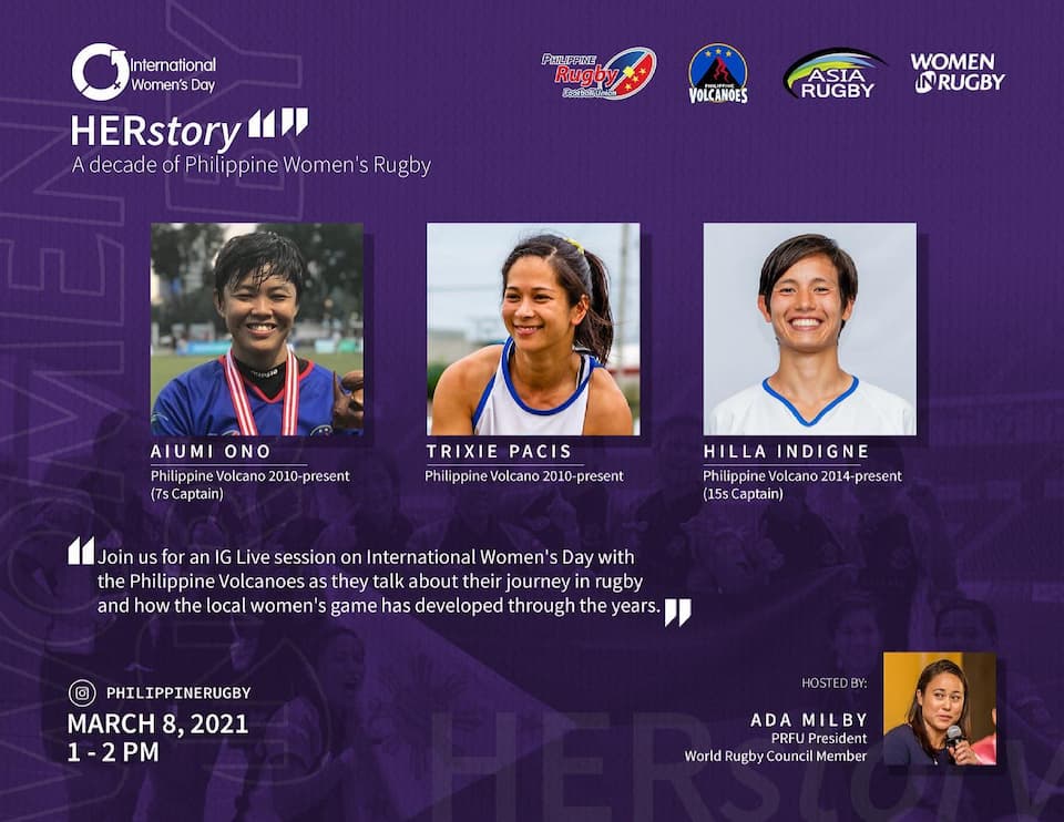 Philippine Rugby Football Union (PRFU) HERstory 2021