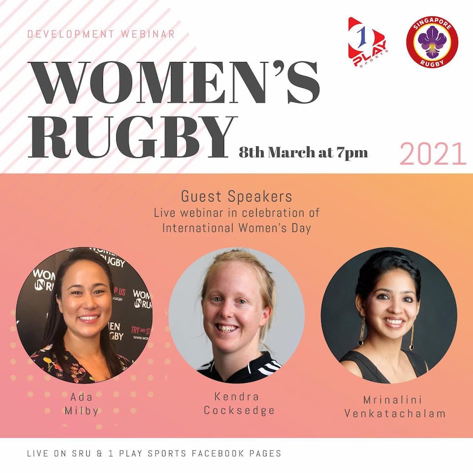 SRU Women’s Rugby Development Webinar 2021 Guests