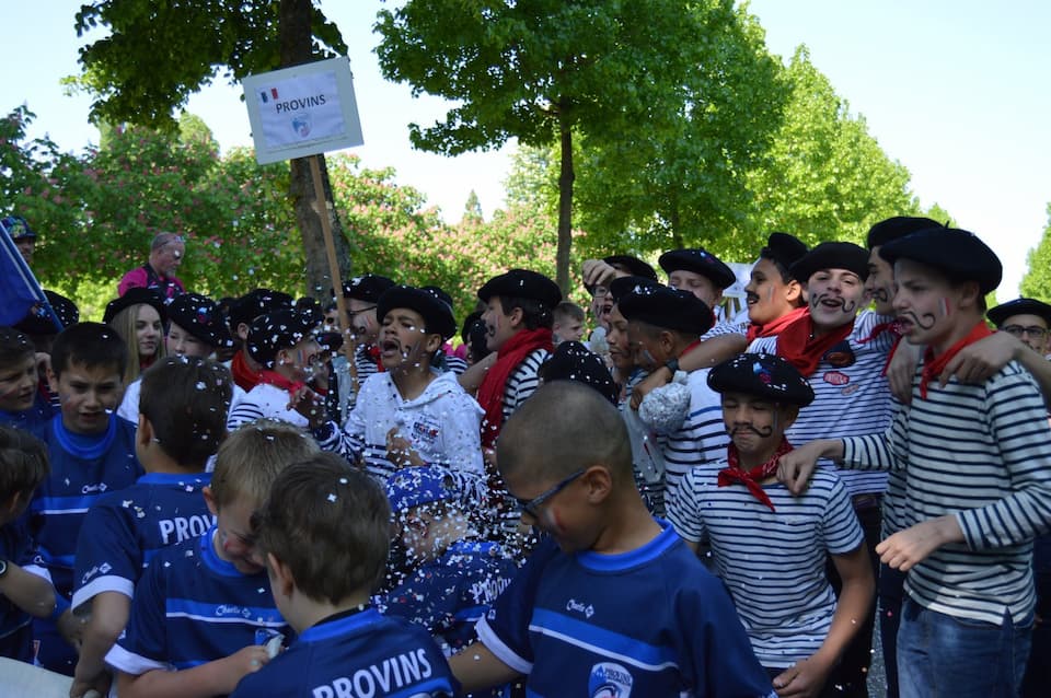 Les Médi'Ovales International Rugby Tournament Parade