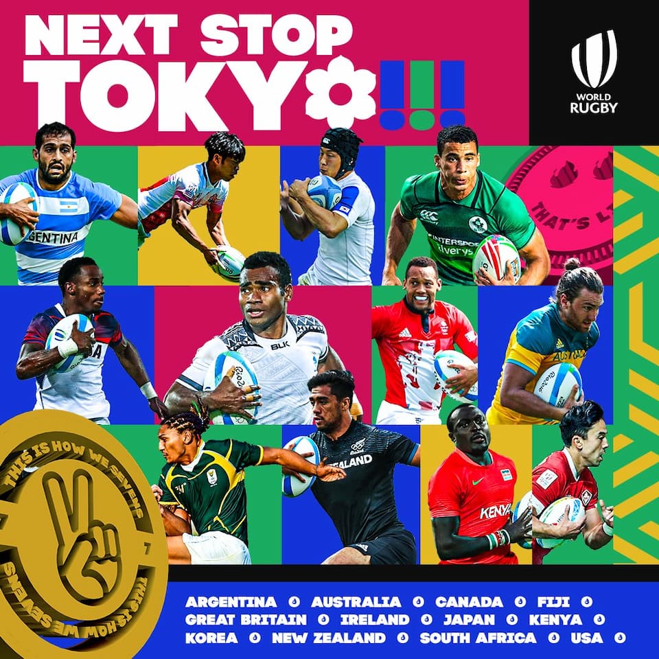 Toykyo Olympics 7s Rugby Men
