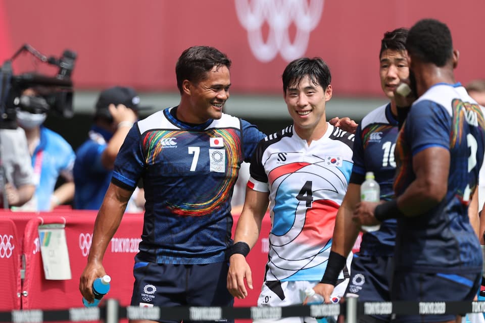 Asian Rugby 7s teams Tokyo 2020