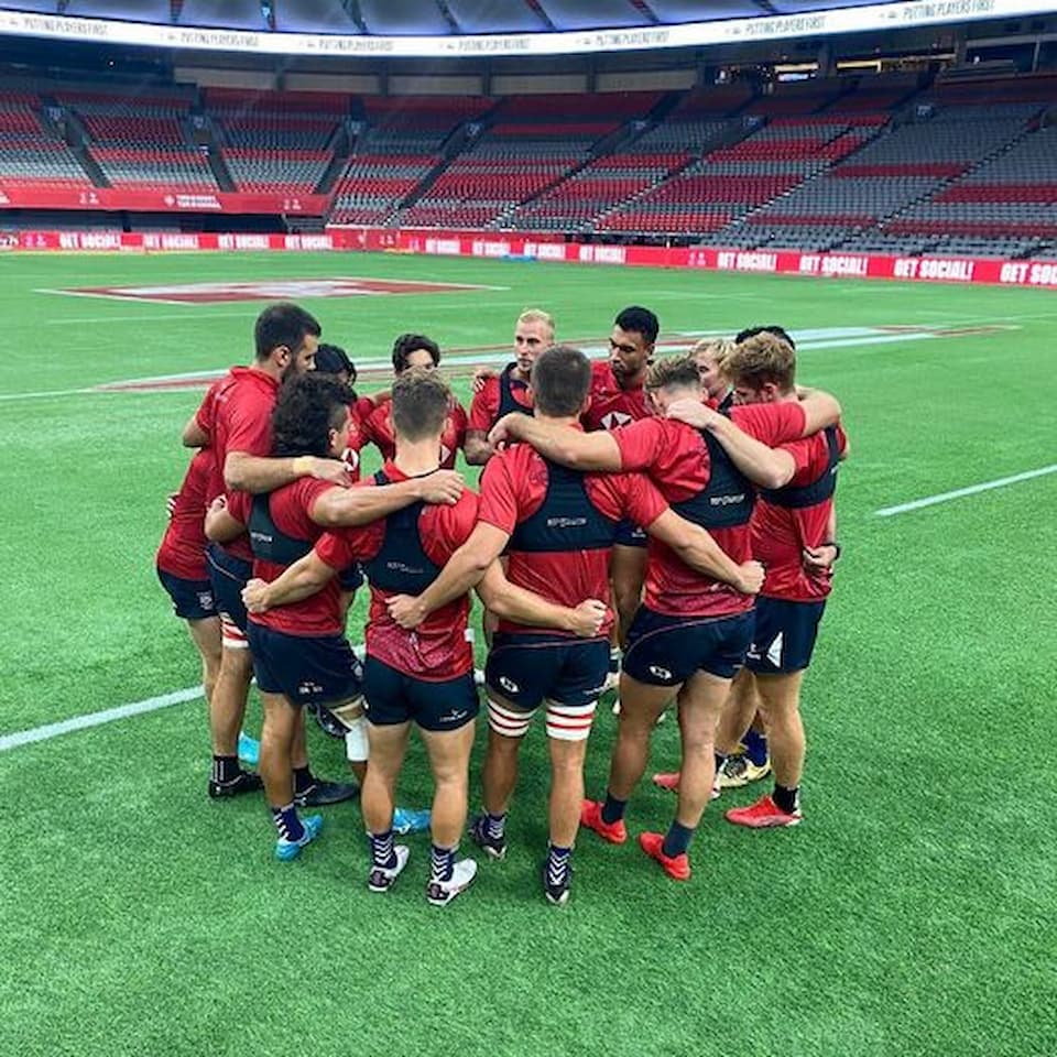 HKRU Men 7s Team in Canada 2021