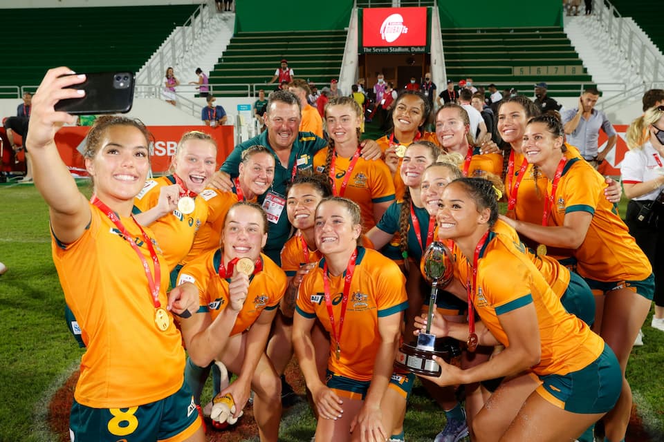 Australia women claim gold at Emirates Dubai 7s 2021