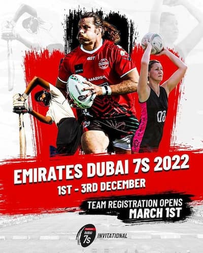 Emirates Dubai Sevens Rugby 2022 Dates