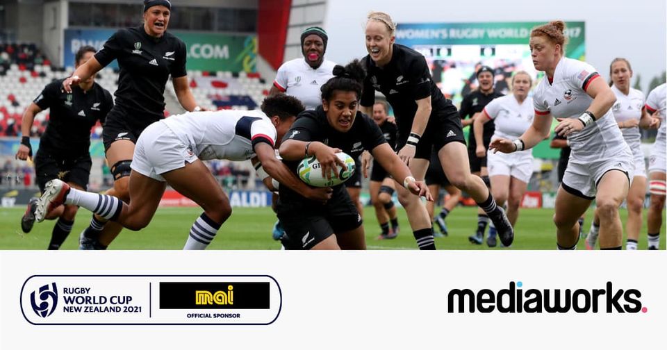 Mediaworks Rugby World Cup 2021 Sponsor