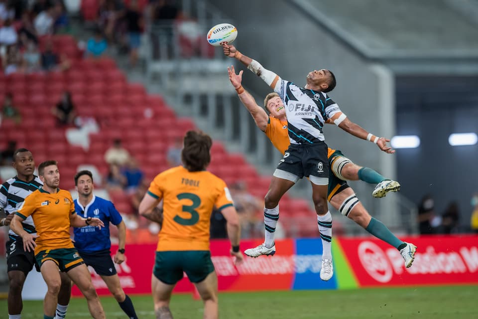 Fiji won the Sevens in Singapore 2022