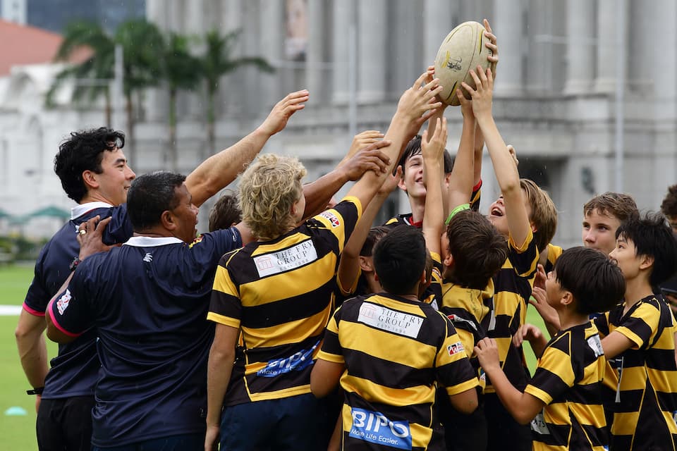 Waisale Serevi & Nathan Hirayama: HSBC Singapore Sevens Rugby week