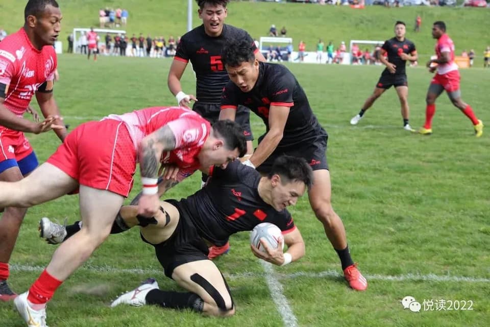 China Men's Rugby 7s Playing in UK Super Sevens Series