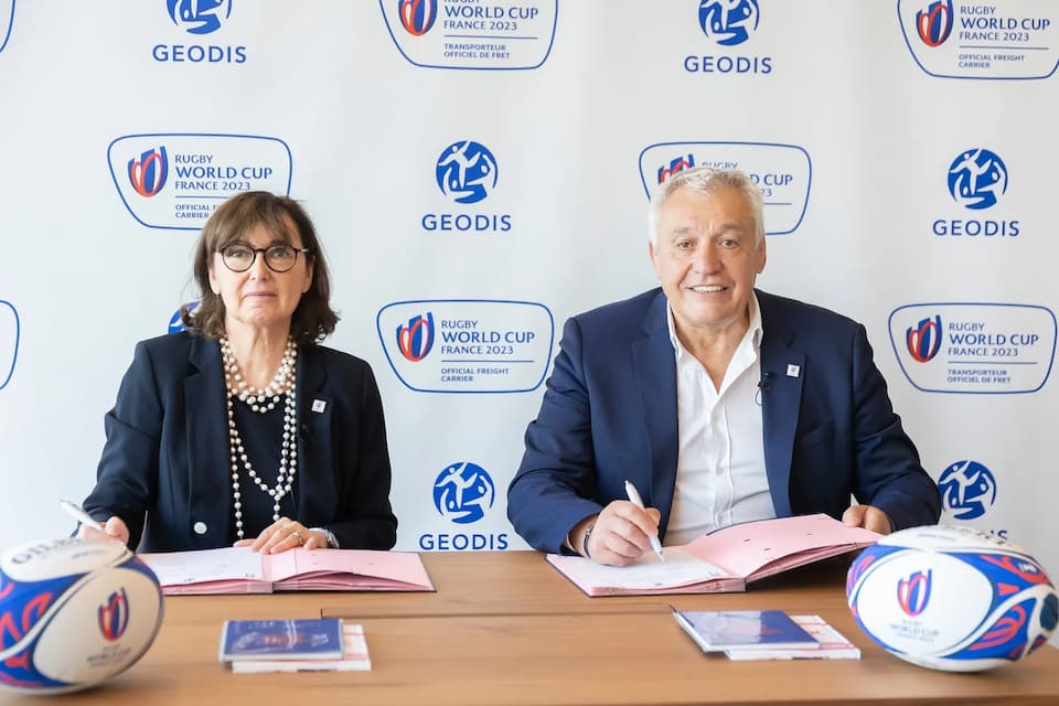 GEODIS Joins RWC 2023 as Official Freight Carrier