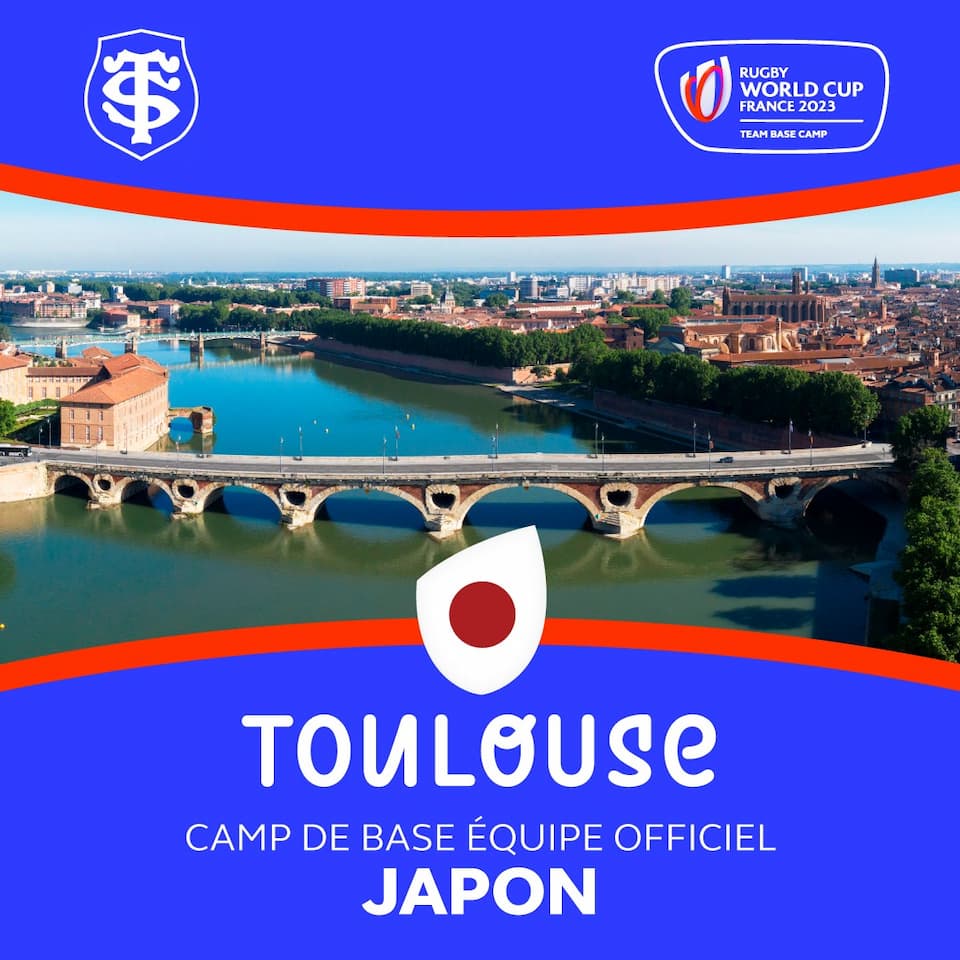 RWC 2023 Japan basecamp - Toulouse