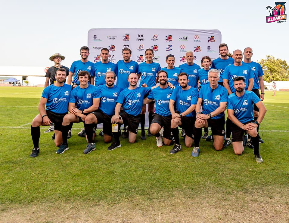 Match Officials At Algarve Sevens