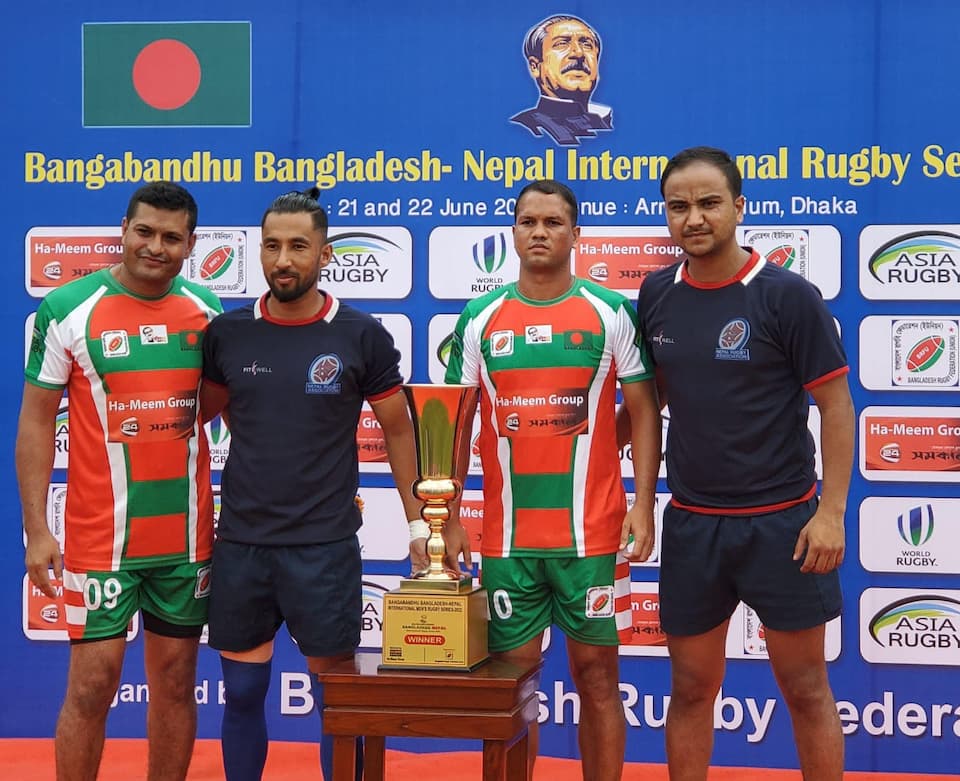 angabandhu Bangladesh Nepal International Rugby Series 2022