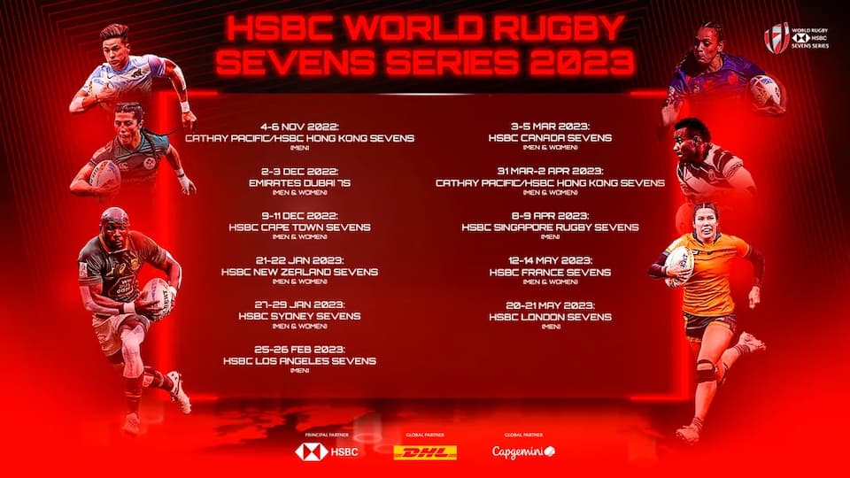 HSBC World Rugby Sevens Series 2023 Schedule
