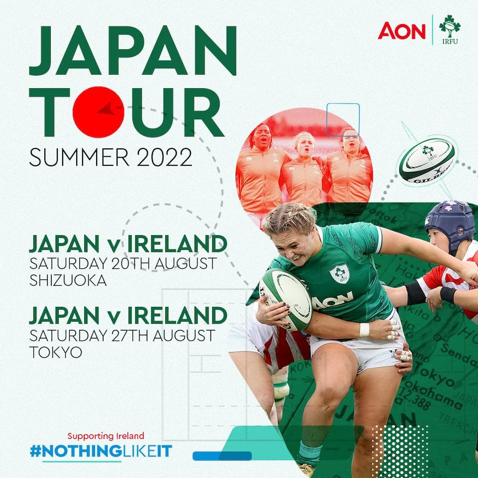 Japan Sakura vs Ireland Women 2022 Test Matches
