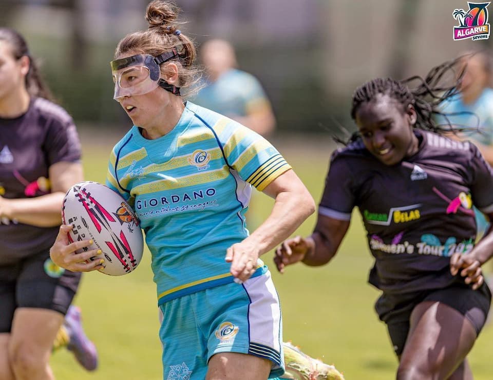 Kazakhstan Nomads Sevens player Algarve 7s 2022