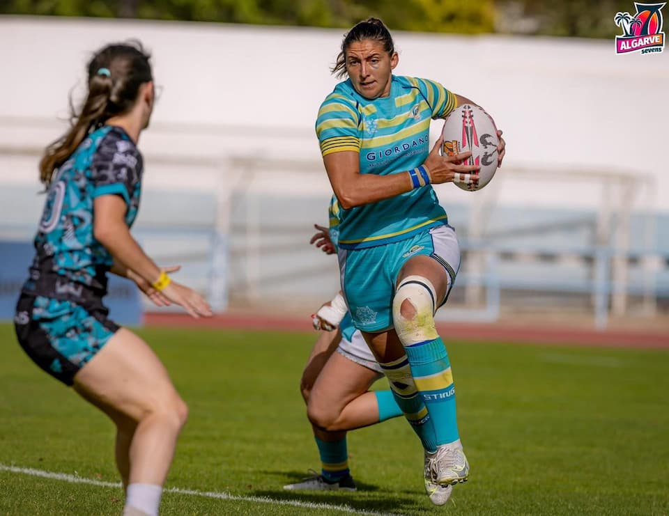 Kazakhstan Nomads Sevens player Algarve 7s 2022