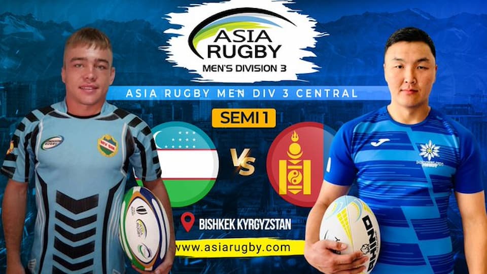 Asia Rugby Championship 2022 - Men's Division 3 Central Asia - RugbyAsia247