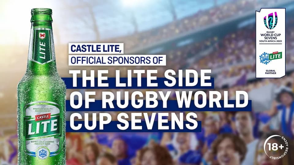  Castle Lite Joins Rugby World Cup Sevens 2022