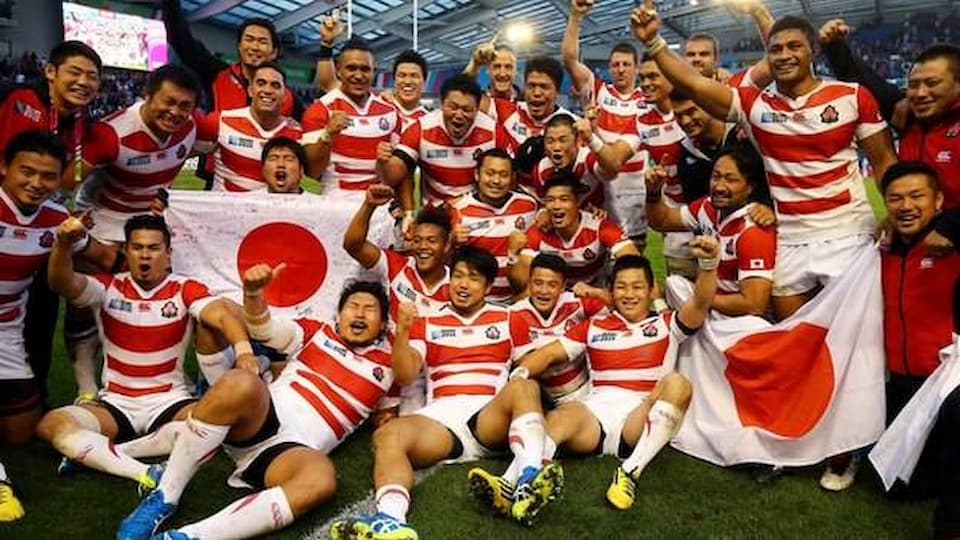 Japan beat Boks RWC 2015