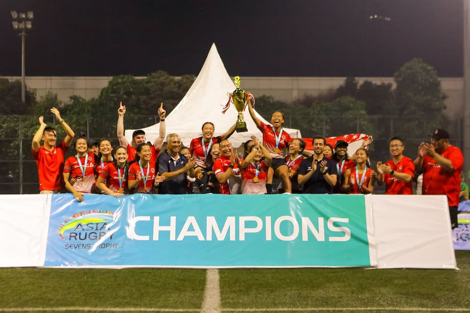 Final Placing - Women’s Asia Rugby Sevens Trophy 2022