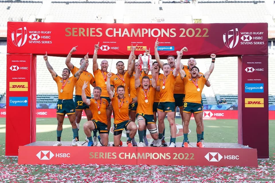 HSBC World Rugby Sevens Series 2022 Champions Australia